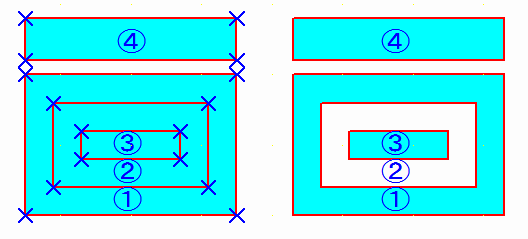 How to paint the surface where the windows are connected