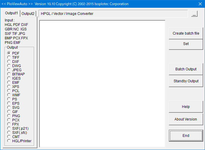 HPGL/Vector/Image Converter PloViewAuto